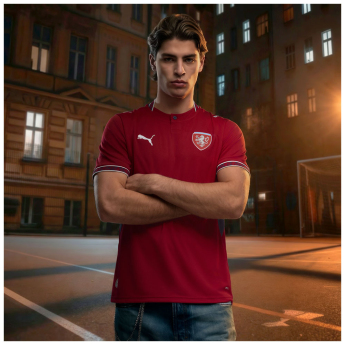 Futbalová reprezentácia futbalový dres Czech republic 2026 home