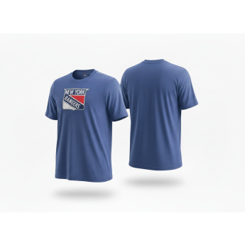 New York Rangers pánske tričko Tek Patch blue