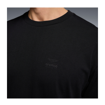 Aston Martin pánske tričko Stealth black F1 Team 2026