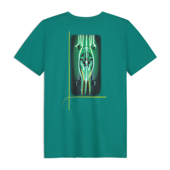 Aston Martin pánske tričko Car Graphic green F1 Team 2026