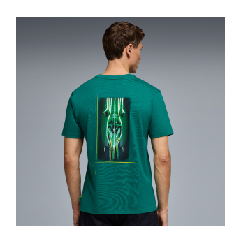 Aston Martin pánske tričko Car Graphic green F1 Team 2026