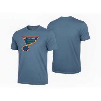 St. Louis Blues pánske tričko Tek Patch blue