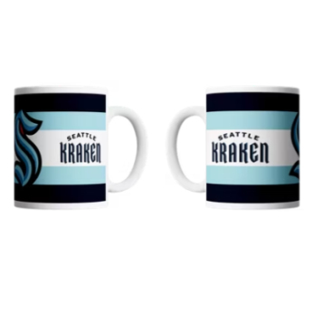 Seattle Kraken hrnček Stripes (330ml)