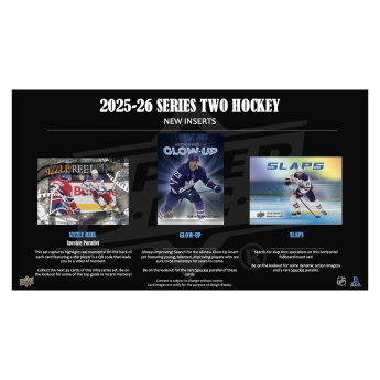 NHL boxy hokejové karty NHL 2025-26 Upper Deck Series 2 Blaster Box