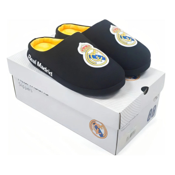 Real Madrid pánske šľapky black