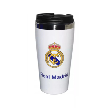 Real Madrid cestovný hrnček Vaso white