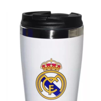 Real Madrid cestovný hrnček Vaso white