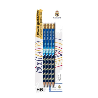Real Madrid set ceruziek 4pack