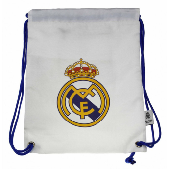 Real Madrid taška gym bag No1 white