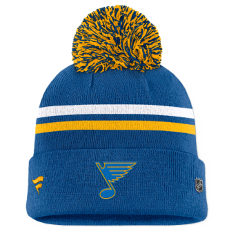 St. Louis Blues zimná čiapka Authentic Pro A/Cap Cuffed bamboo