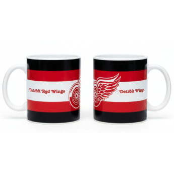 Detroit Red Wings hrnček Stripes (330ml)