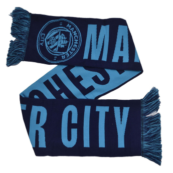 Manchester City zimný šál Wordmark