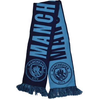 Manchester City zimný šál Wordmark