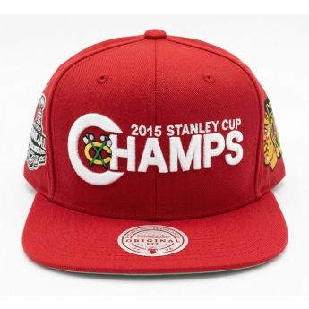 Chicago Blackhawks čiapka flat šiltovka Winners Circle Snapback red