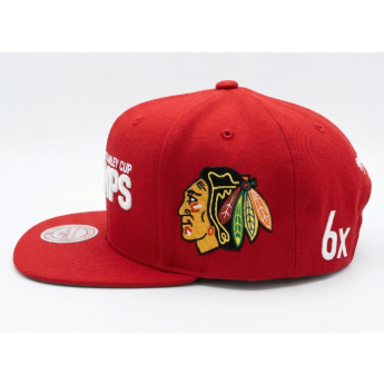Chicago Blackhawks čiapka flat šiltovka Winners Circle Snapback red