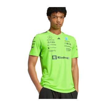Mercedes AMG Petronas pánske tričko Set Up green F1 Team 2025