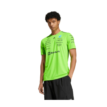 Mercedes AMG Petronas pánske tričko Set Up green F1 Team 2025