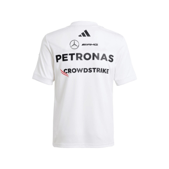 Mercedes AMG Petronas detské tričko white official Teamline Replica F1 Team 2025