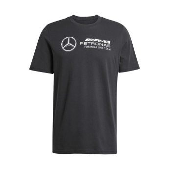 Mercedes AMG Petronas pánske tričko Logo black F1 Team 2025