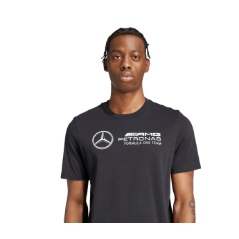 Mercedes AMG Petronas pánske tričko Logo black F1 Team 2025