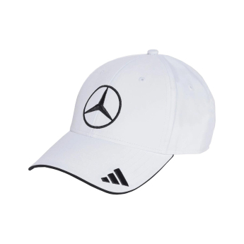 Mercedes AMG Petronas čiapka baseballová šiltovka white official Teamline Replica F1 Team 2025