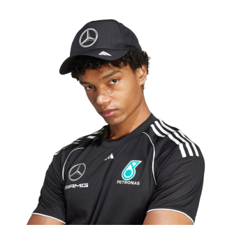 Mercedes AMG Petronas čiapka baseballová šiltovka Climacool Trucker black F1 Team 2025