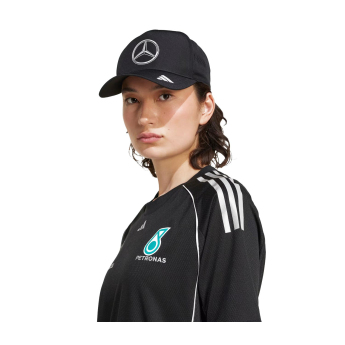Mercedes AMG Petronas čiapka baseballová šiltovka Climacool Trucker black F1 Team 2025