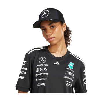 Mercedes AMG Petronas čiapka baseballová šiltovka Star Trucker black F1 Team 2025