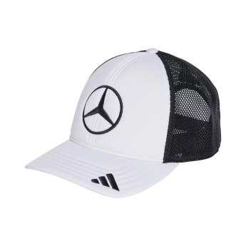 Mercedes AMG Petronas čiapka baseballová šiltovka Star Trucker white F1 Team 2025