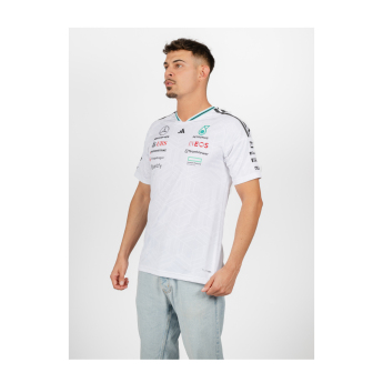 Mercedes AMG Petronas pánske tričko white official Teamline Replica F1 Team 2026