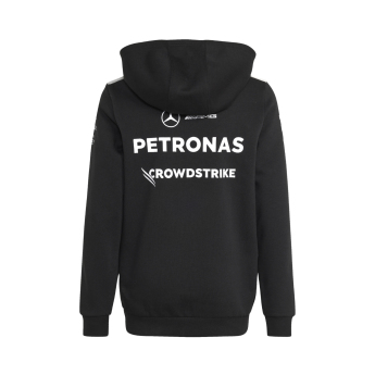 Mercedes AMG Petronas detská mikina s kapucňou black official Teamline Replica F1 Team 2026