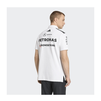 Mercedes AMG Petronas polokošeľa white official Teamline Replica F1 Team 2026
