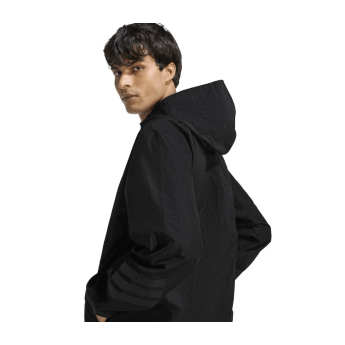 Mercedes AMG Petronas pánska bunda s kapucňou Stealth black F1 Team 2026