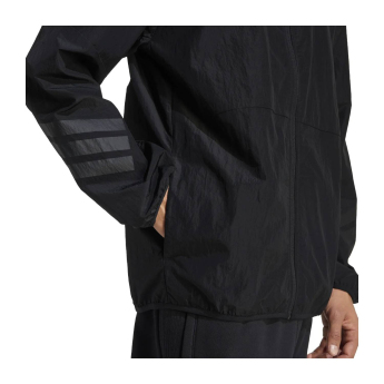 Mercedes AMG Petronas pánska bunda s kapucňou Stealth black F1 Team 2026