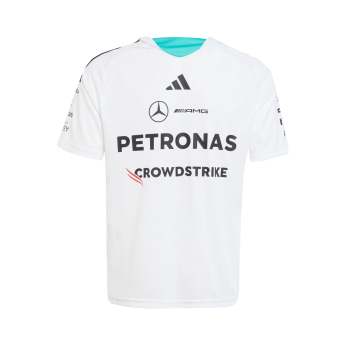 Mercedes AMG Petronas detské tričko white official Teamline Replica F1 Team 2026