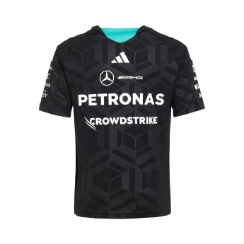 Mercedes AMG Petronas detské tričko black official Teamline Replica F1 Team 2026