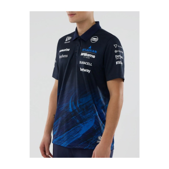 Williams Martini Racing polokošeľa blue official Teamline Replica F1 Team 2026