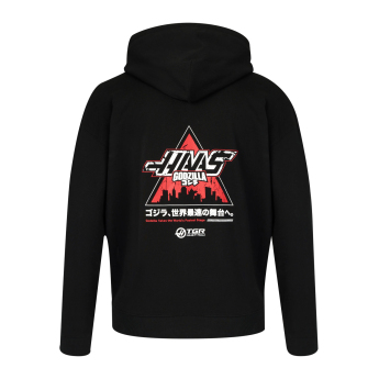 Haas F1 pánska mikina s kapucňou Godzilla black F1 Team 2026