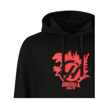 Haas F1 pánska mikina s kapucňou Godzilla black F1 Team 2026