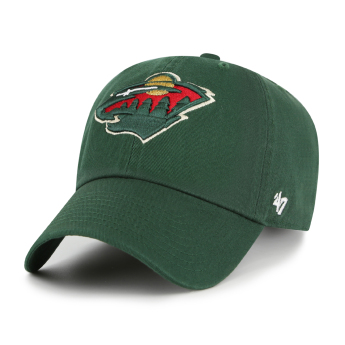 Minnesota Wild čiapka baseballová šiltovka 47 Clean Up Dg green