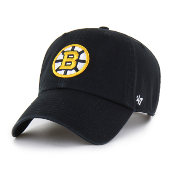 Boston Bruins čiapka baseballová šiltovka 47 Clean Up Ki black