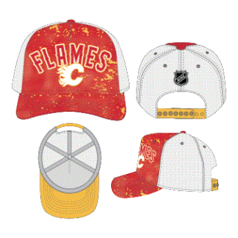 Calgary Flames detská čiapka baseballová šiltovka Top Player Snapback