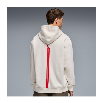 Formule 1 pánska mikina s kapucňou Racing Line white 2026