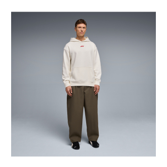 Formule 1 pánska mikina s kapucňou Racing Line white 2026