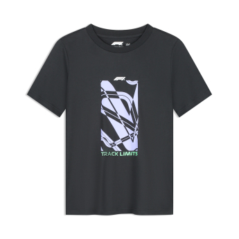 Formule 1 detské tričko Track Limits black 2026