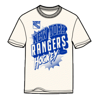 New York Rangers detské tričko Action Comics Ss