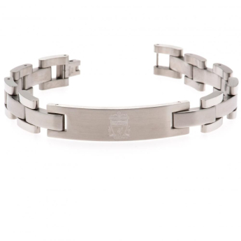 FC Liverpool náramok Crest Stainless Steel Bracelet
