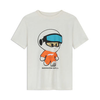 Formule 1 detské tričko Marshall white 2026