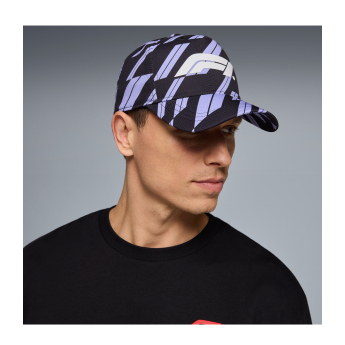 Formule 1 čiapka baseballová šiltovka Track Graphic purple 2026