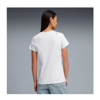 Mclaren Honda dámske tričko small Logo white F1 Team 2026